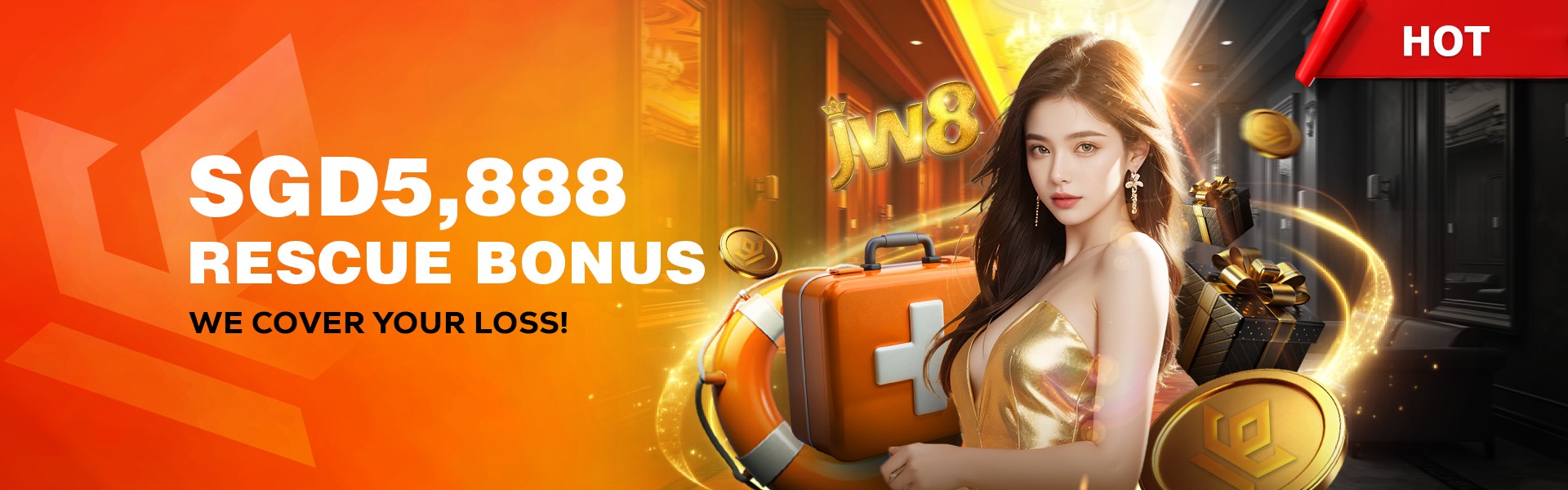 $5,888 Rescue Bonus JW8 Singapore